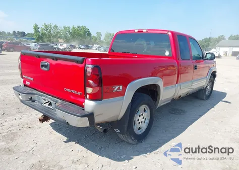 2005 Chevrolet Silverado 1500 Z71 из США, поврежденный, VIN 1GCEK19B35Z299495